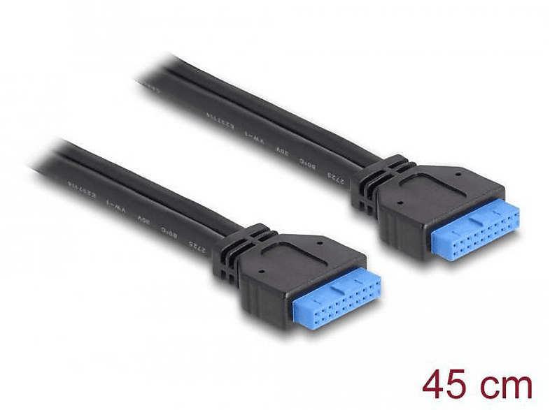 DELOCK USB Schwarz 83124 Kabel,