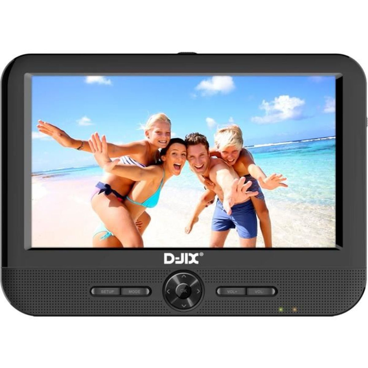 DJIX PVS 706-50SM DVD-Player Schwarz