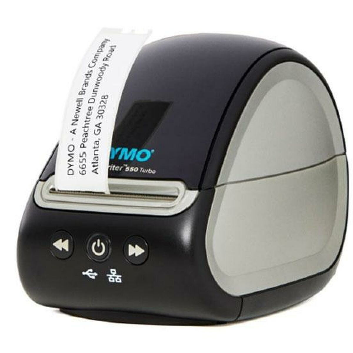 Etikettendrucker Grau Turbo DYMO LabelWriter USB 550