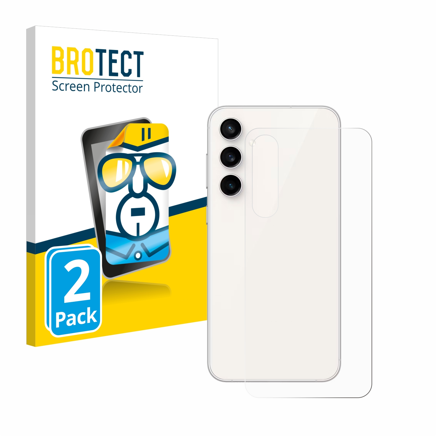 Galaxy klare 2x FE) Schutzfolie(für Samsung S23 BROTECT