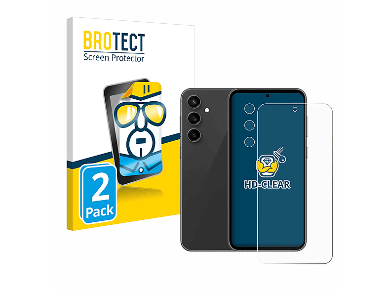 BROTECT 2x klare Galaxy Schutzfolie(für Samsung FE) S23