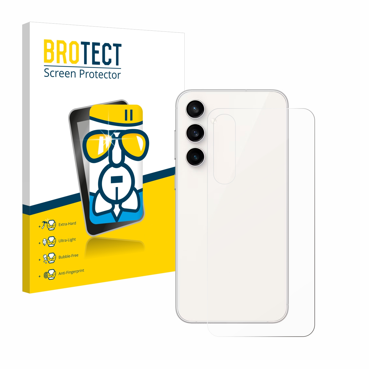 BROTECT Airglass klare FE) Samsung Galaxy Schutzfolie(für S23