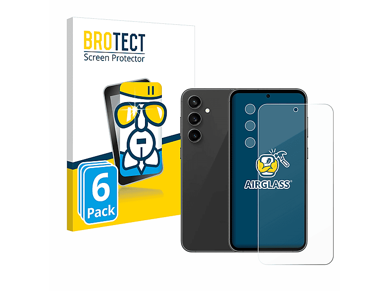 S23 BROTECT FE) klare Samsung Schutzfolie(für Galaxy 6x Airglass