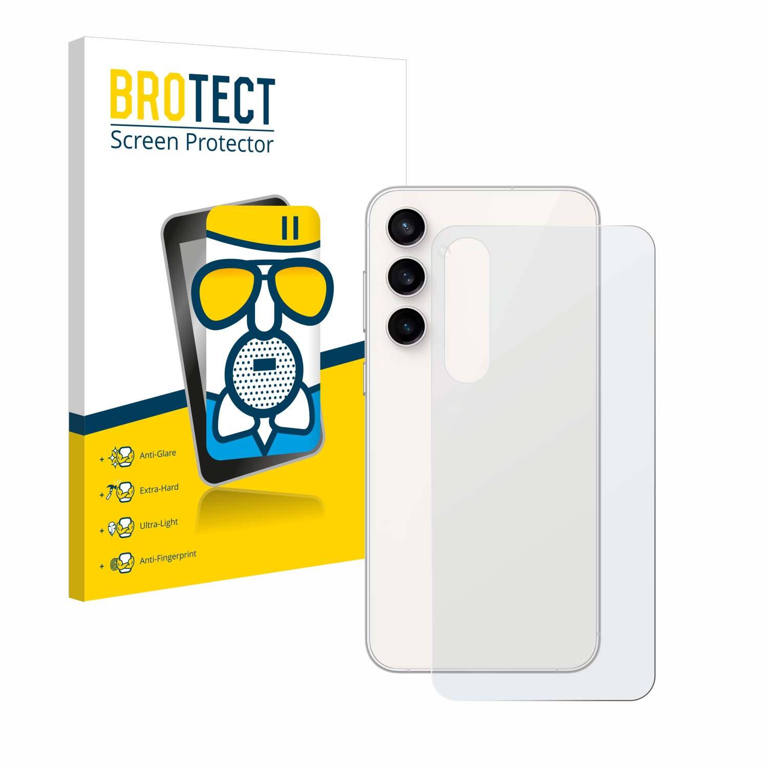 BROTECT Airglass matte Schutzfolie(für S23 Galaxy Samsung FE)