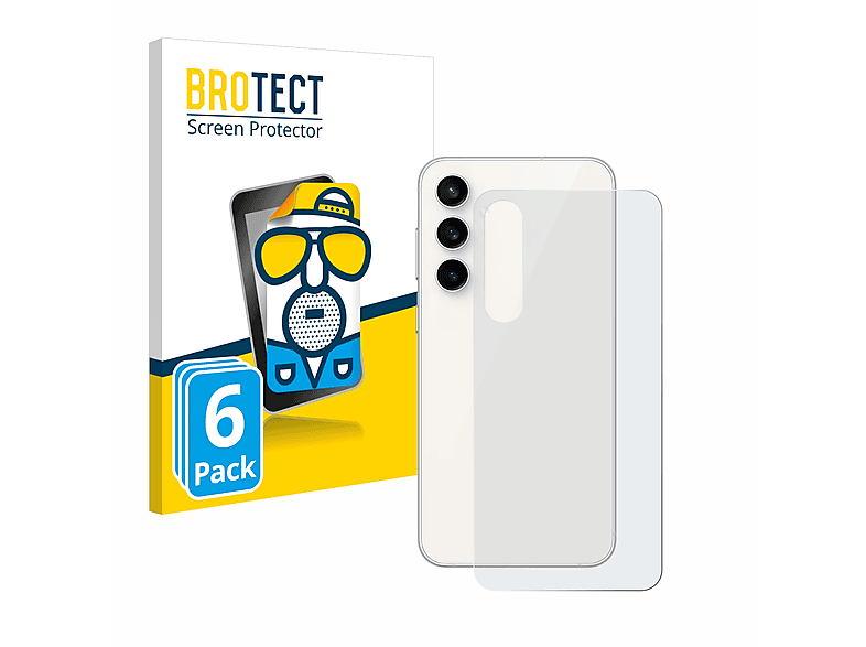 6x Galaxy BROTECT matte S23 Schutzfolie(für Samsung FE)