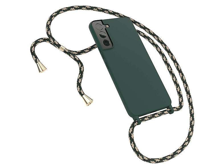 Grün Navy Backcover, CASE Silikonhülle, S22 Color 5G, Plus Galaxy Handykette EAZY Samsung, Full