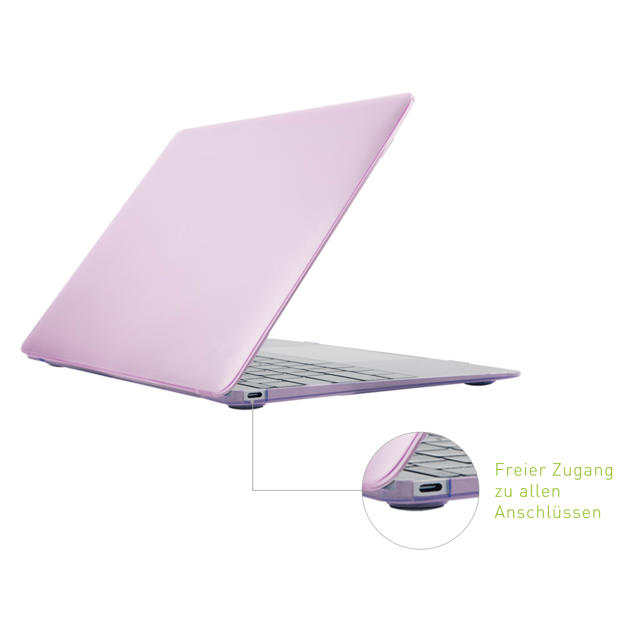 Pink Protective KMP Premium MacBook, case für Cover Full PC, Schutzhülle für pink 12\