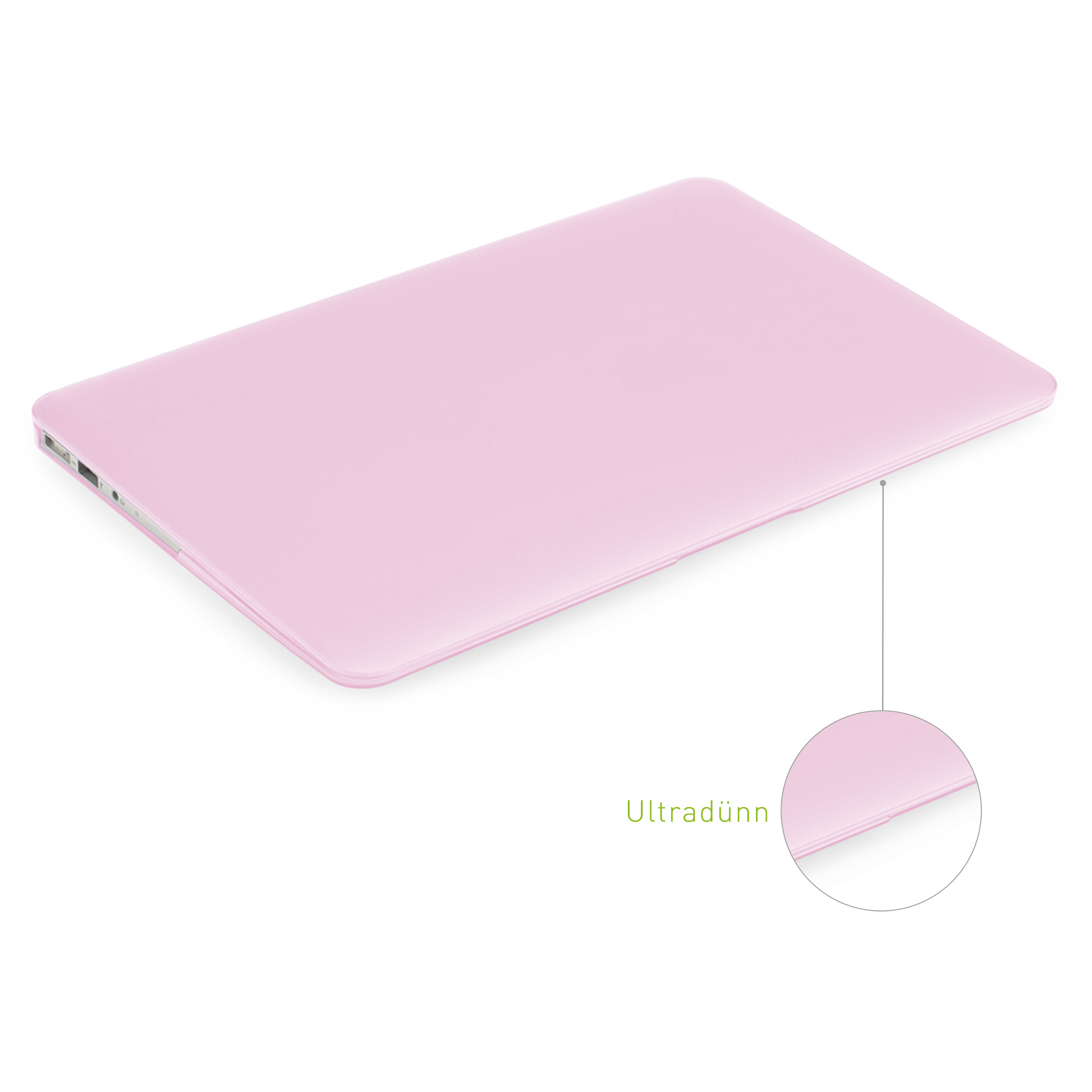 KMP Schutzhülle PC, Pink Apple MacBook pink für case 11\