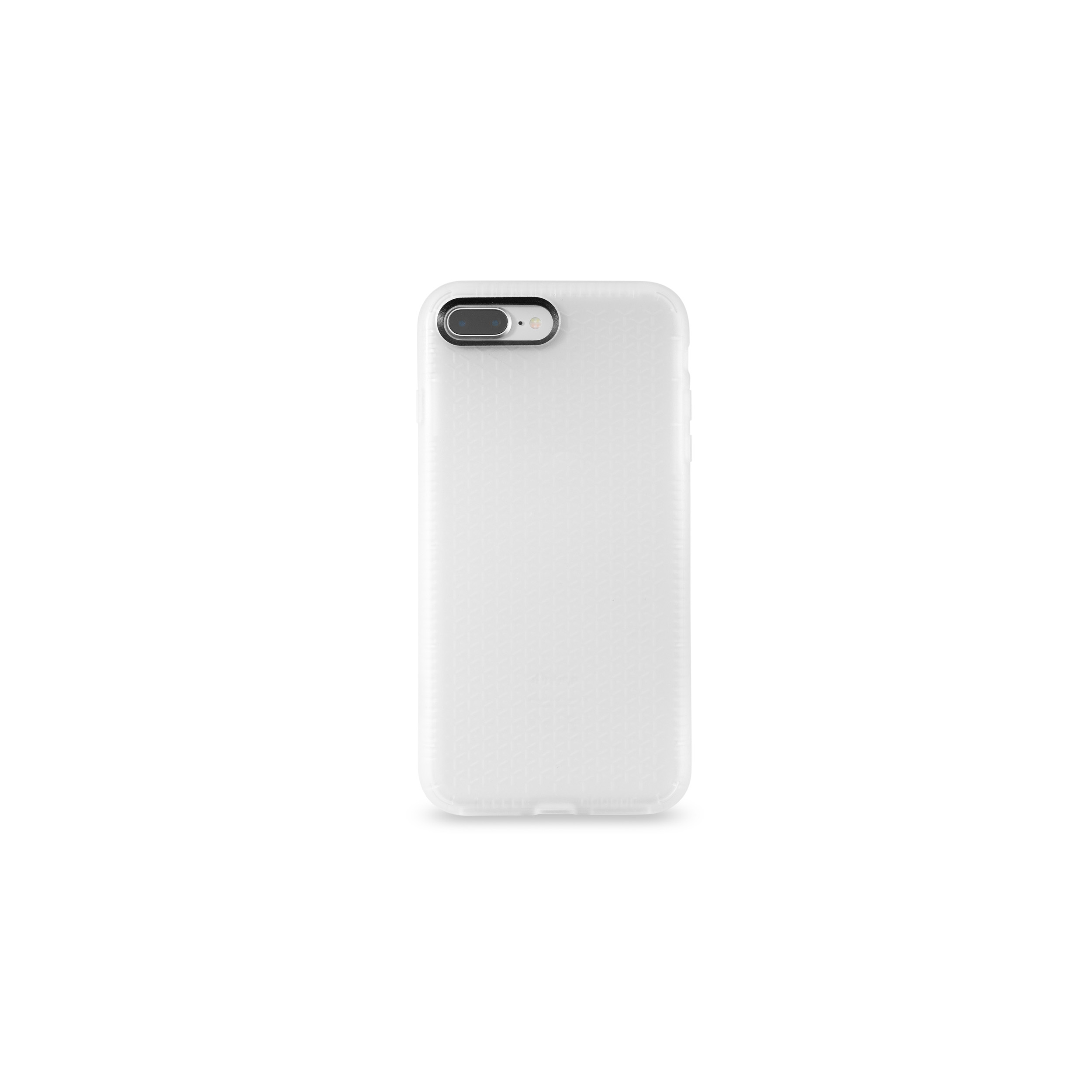 KMP Sporty Schutzhülle für iPhone weiß Transparent, Backcover, Apple, iPhone Plus, 8 transparent 8 Plus
