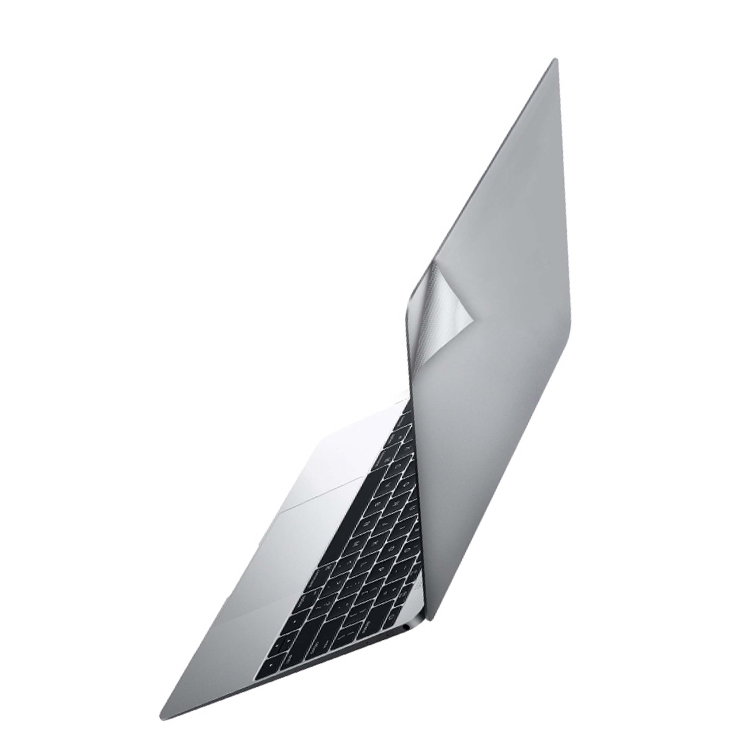 KMP Schutzfolie Protective film Gray für gray PC, Apple Premium MacBook für Flip 13\