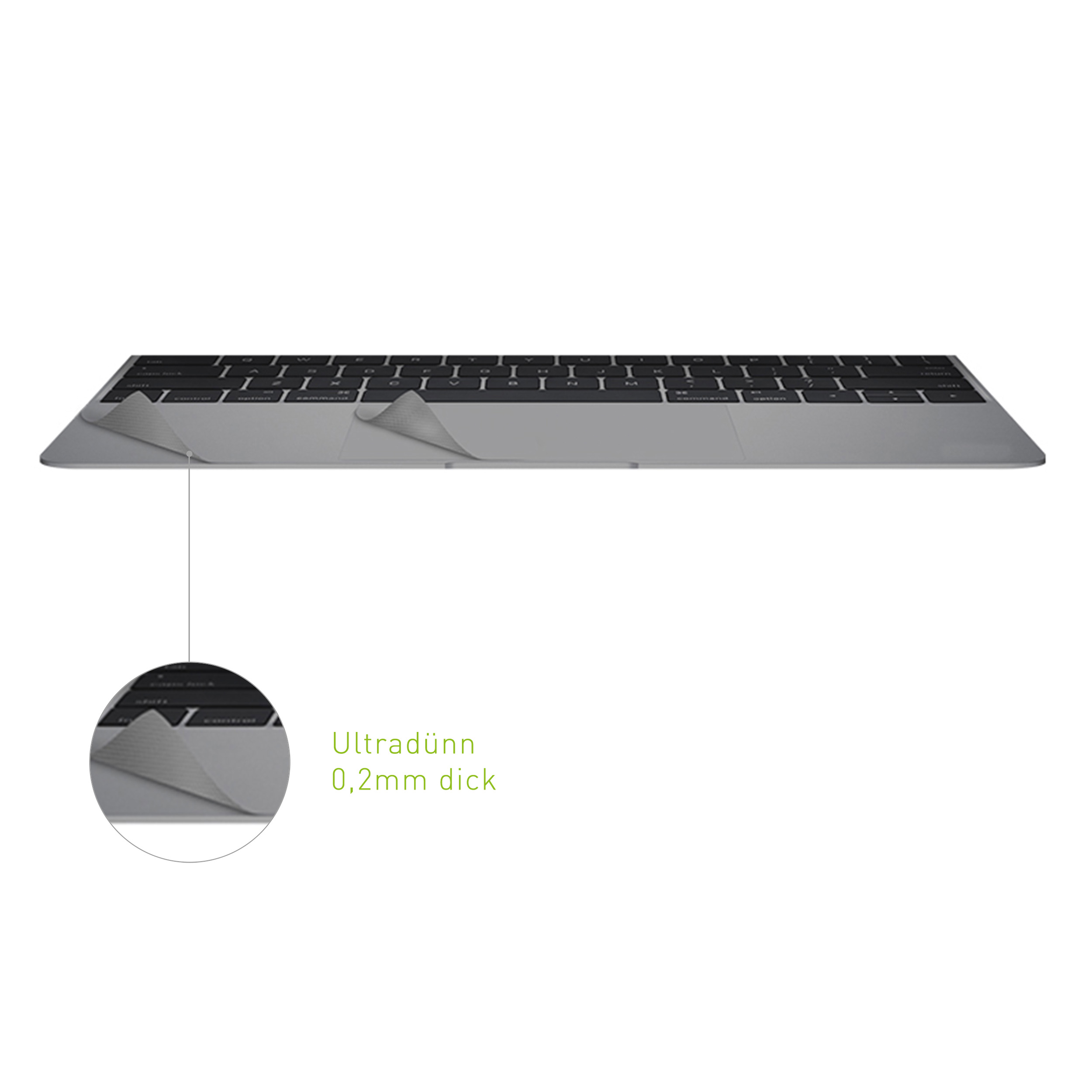 Premium MacBook film Protective für Space space KMP gray Apple Flip für Cover Air, PC, 13\