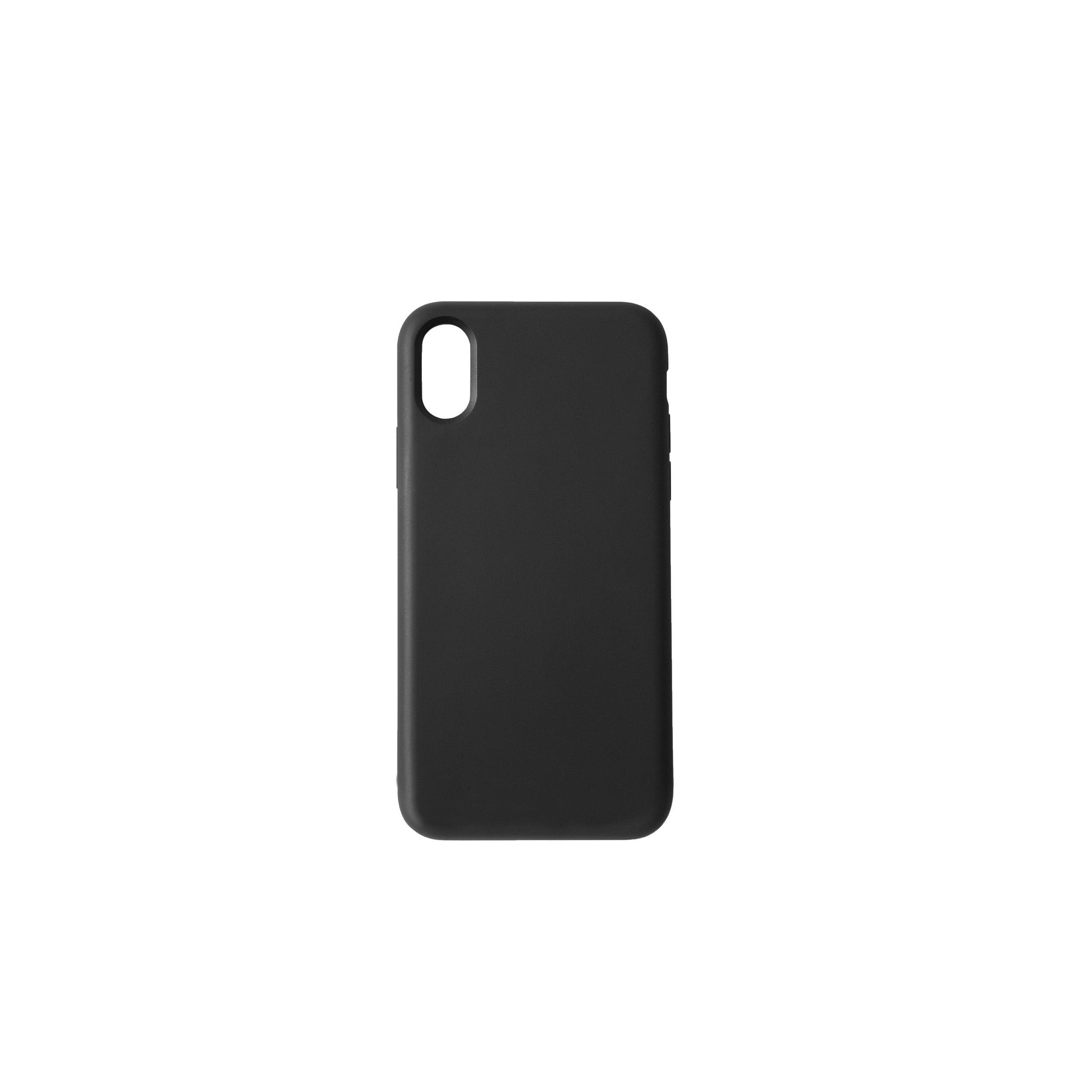 KMP Silikon X iPhone Apple, IPhone Schutzhülle Black, black Cover, XS, XS, Full für X