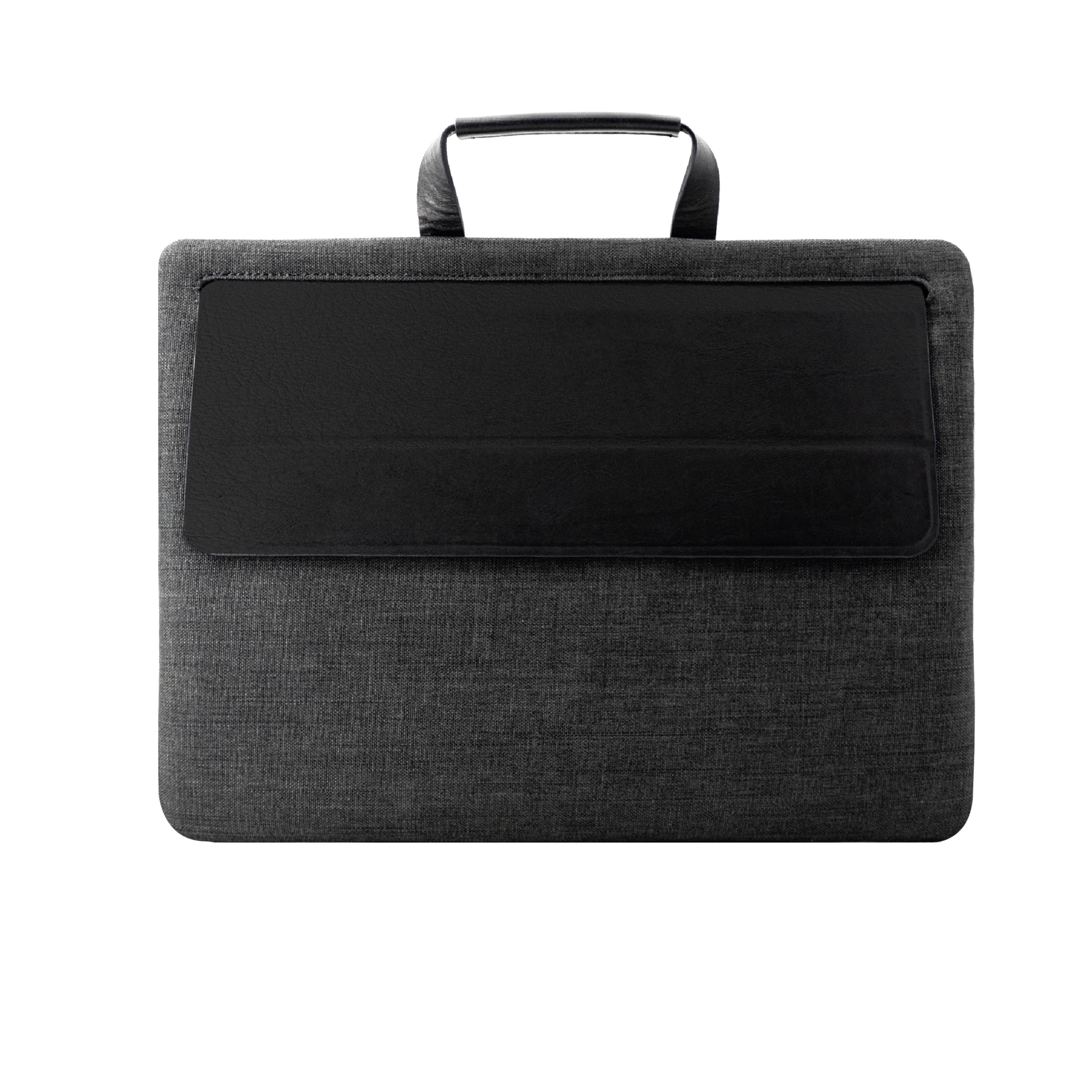 KMP Tasche Slim-Fit Apple Anthracite/Black Material für MacBook, Textil, Pro, Sleeve biobasiertes / black für Notebook 12\