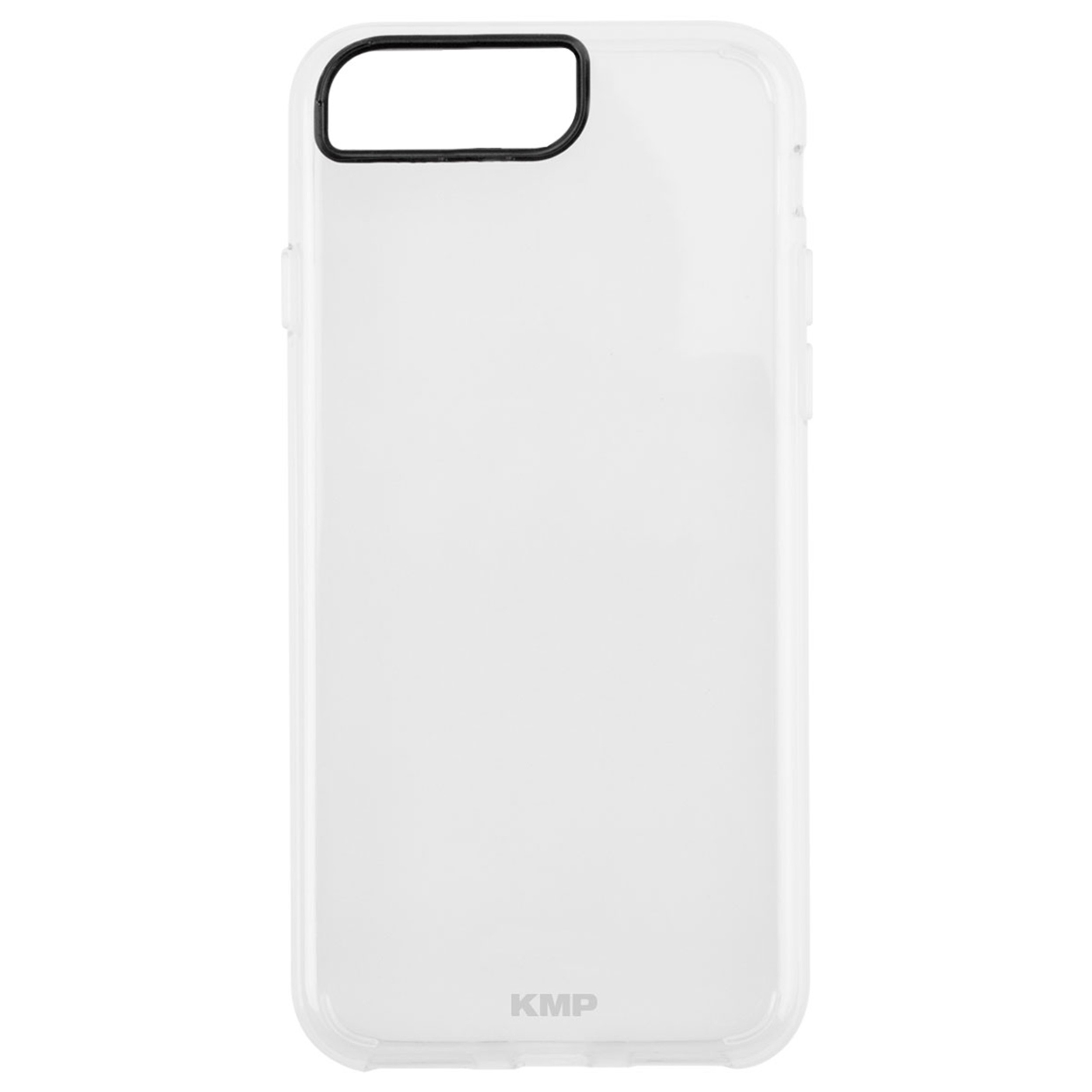 KMP Schutzhülle für iPhone 8 Plus, Transparent, Backcover, transparent 8 Plus iPhone Apple