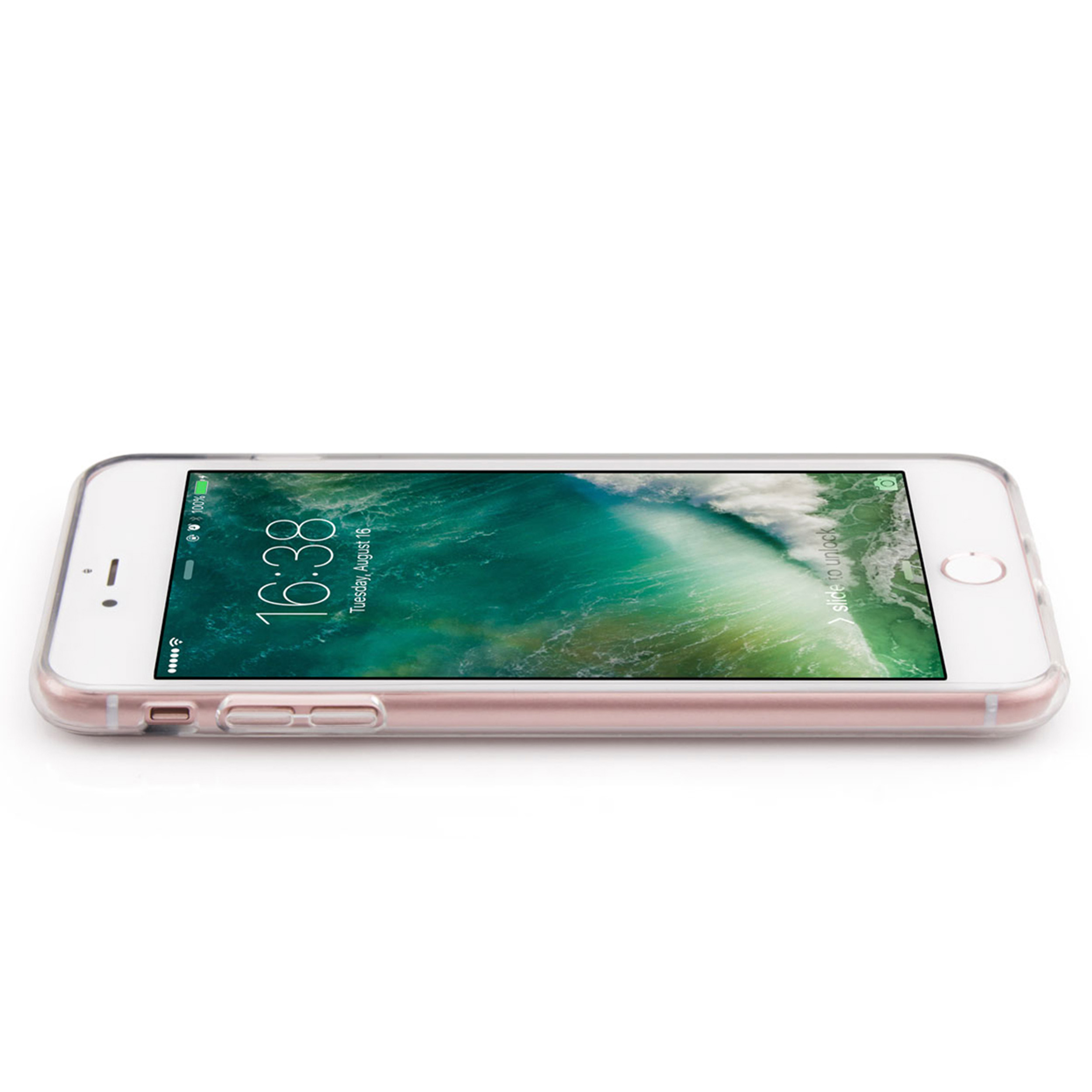 Apple, 8 für transparent iPhone Schutzhülle 8 Transparent, KMP iPhone Plus, Plus Backcover,