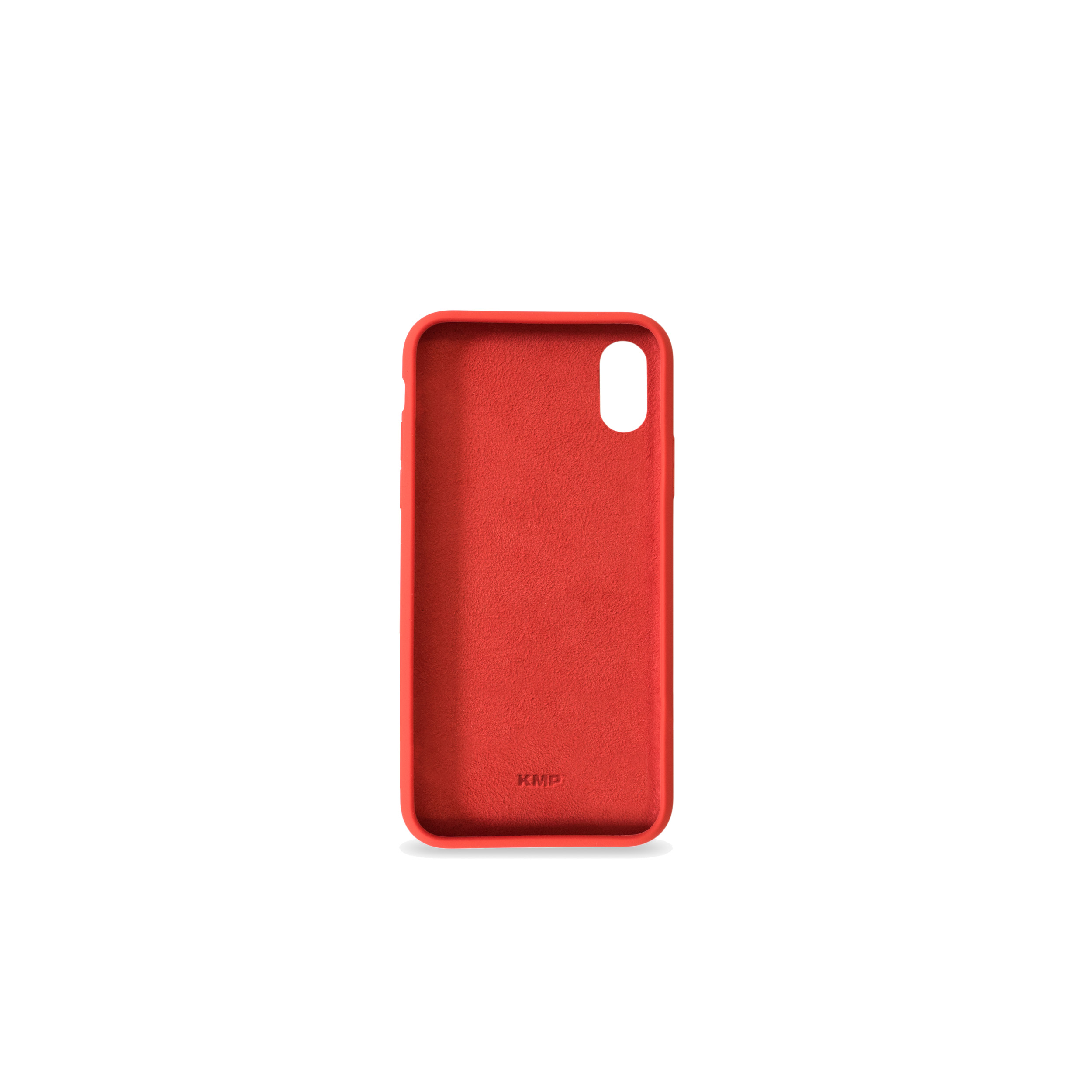 KMP X, X XS, Cover, iPhone XS, Red, red Apple, IPhone Full für Silikon Schutzhülle