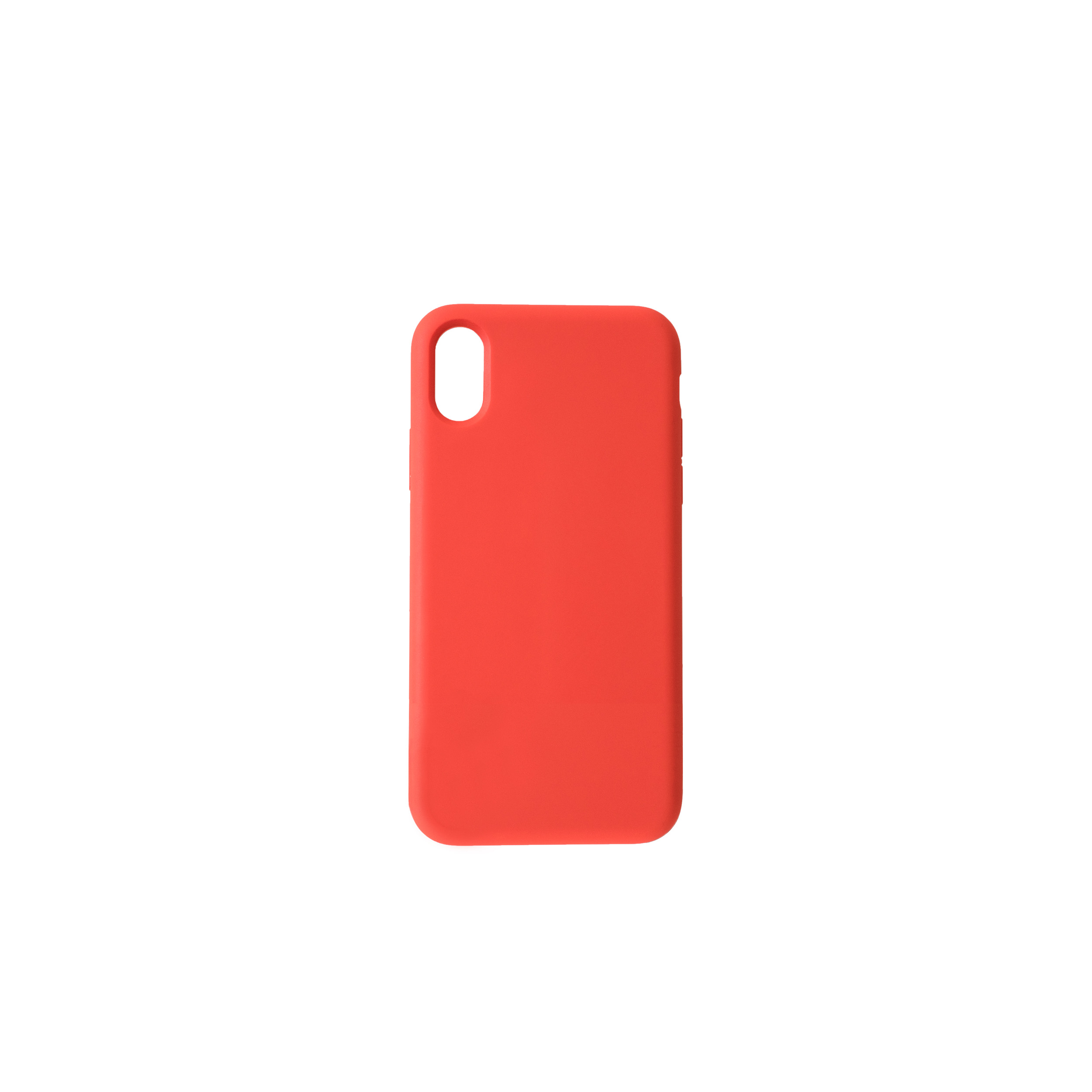 KMP Red, Schutzhülle iPhone XS, X Silikon Cover, red Apple, X, für XS, IPhone Full