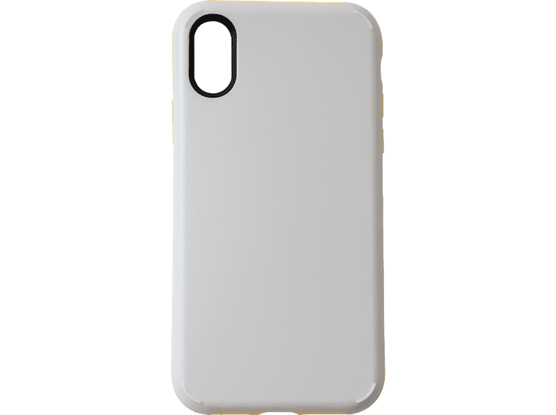 IPhone X KMP passion Backcover, Sporty X, yellow Gray/Yellow, / für Passion Schutzhülle Apple, gray iPhone