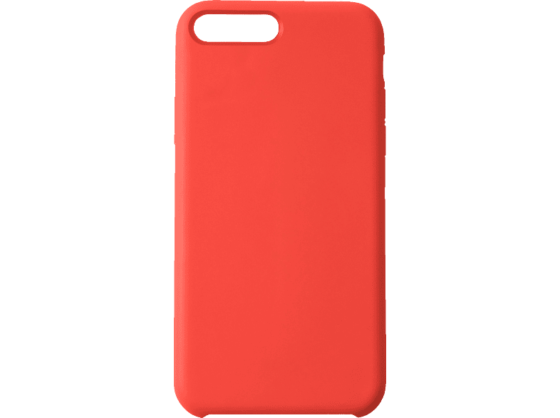 KMP Silikon Schutzhülle für iPhone 8 Plus Red, Backcover, Apple, iPhone 
8 Plus, red