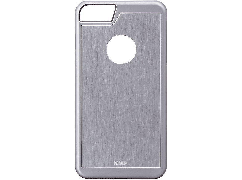 KMP Aluminium Schutzhülle für iPhone 8, 6, SE3, SE3 (2020), 7, Silver, iPhone SE2 SE2, 7, silver Backcover, (2022), 6, Apple, 8