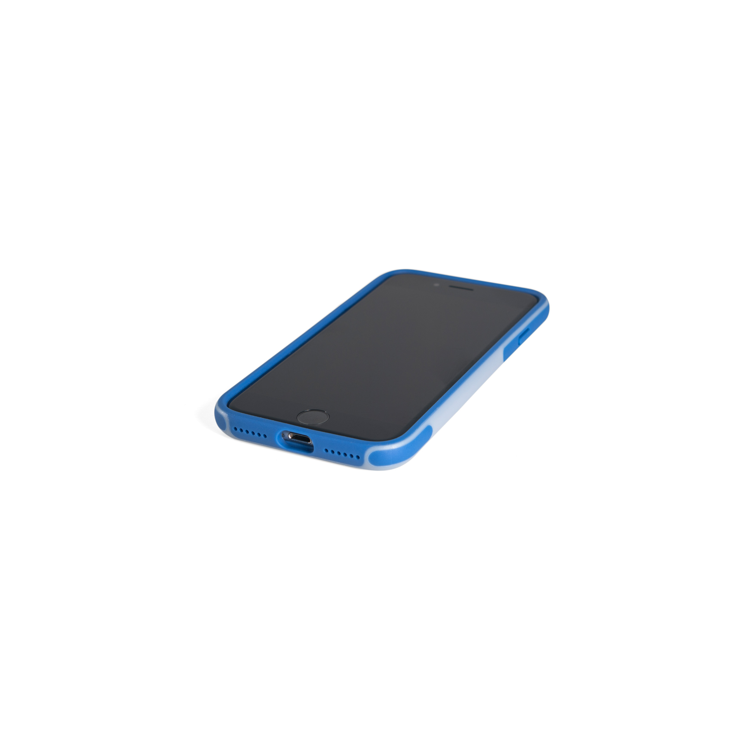 KMP Sporty Schutzhülle für iPhone Sky, (2020), 8, Backcover, SE2, Apple, SE2 Blue SE3, 7, (2022), 6, sky 6, blue IPhone 8, SE3 7