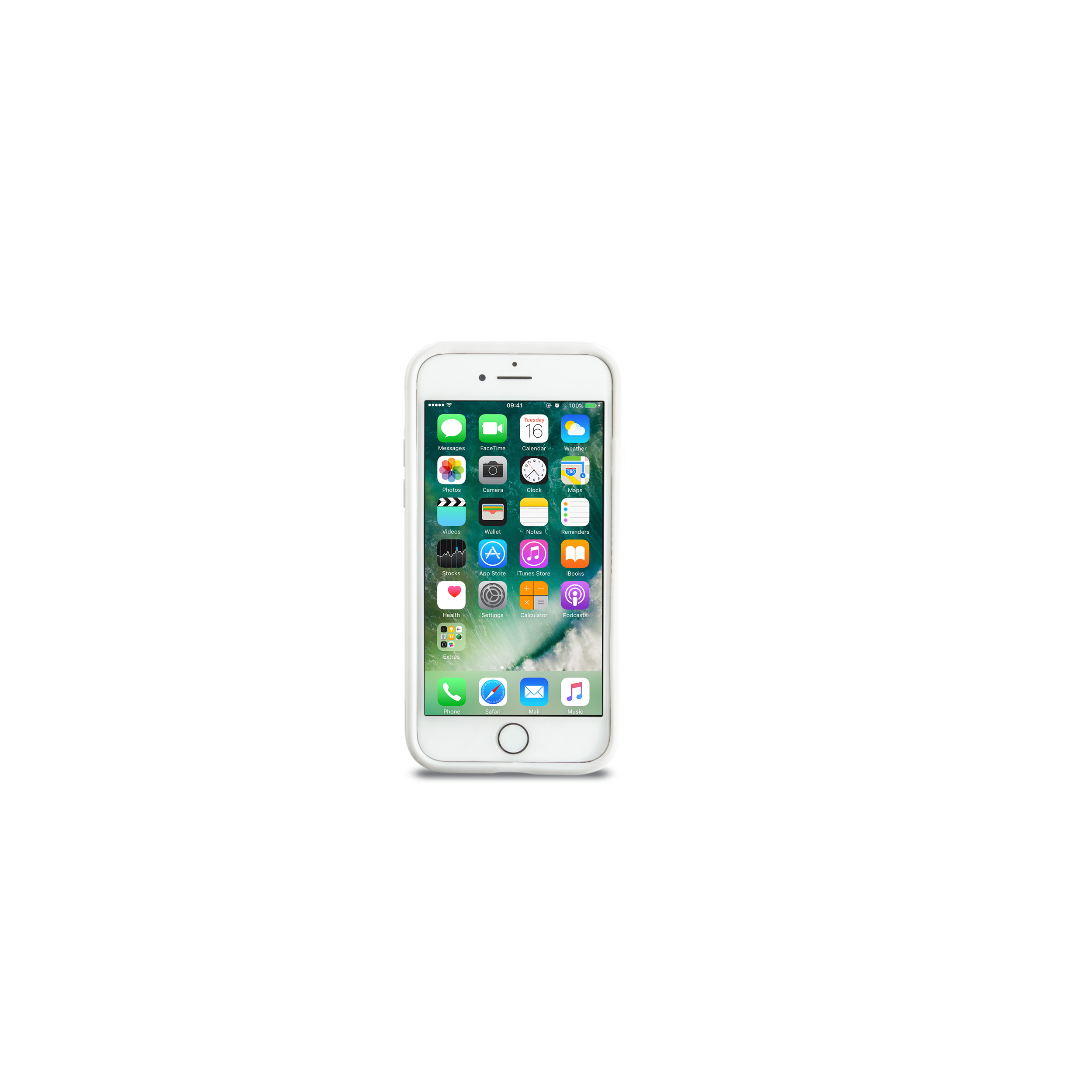 KMP Sporty white Coconut SE2 Backcover, coconut IPhone White, 8, SE3 6, 7, iPhone SE2, für Apple, 7, (2020), Schutzhülle 8, SE3, 6, (2022)
