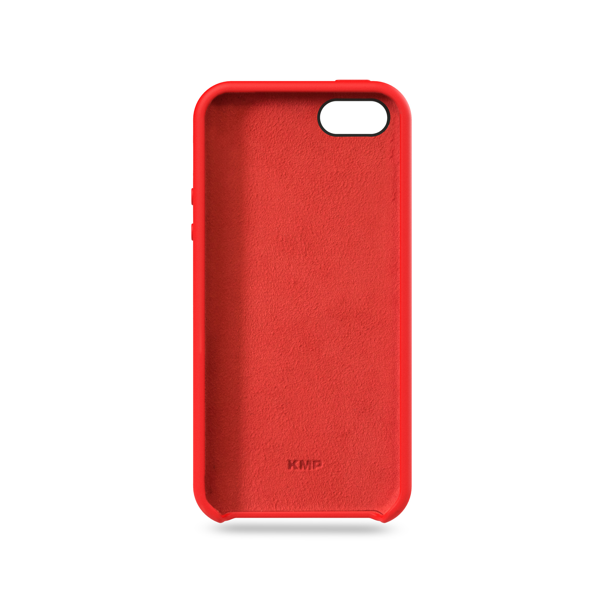 KMP Silikon Schutzhülle für 5s, Red, 5s, SE, SE, 5 Apple, iPhone 5, Backcover, iPhone red