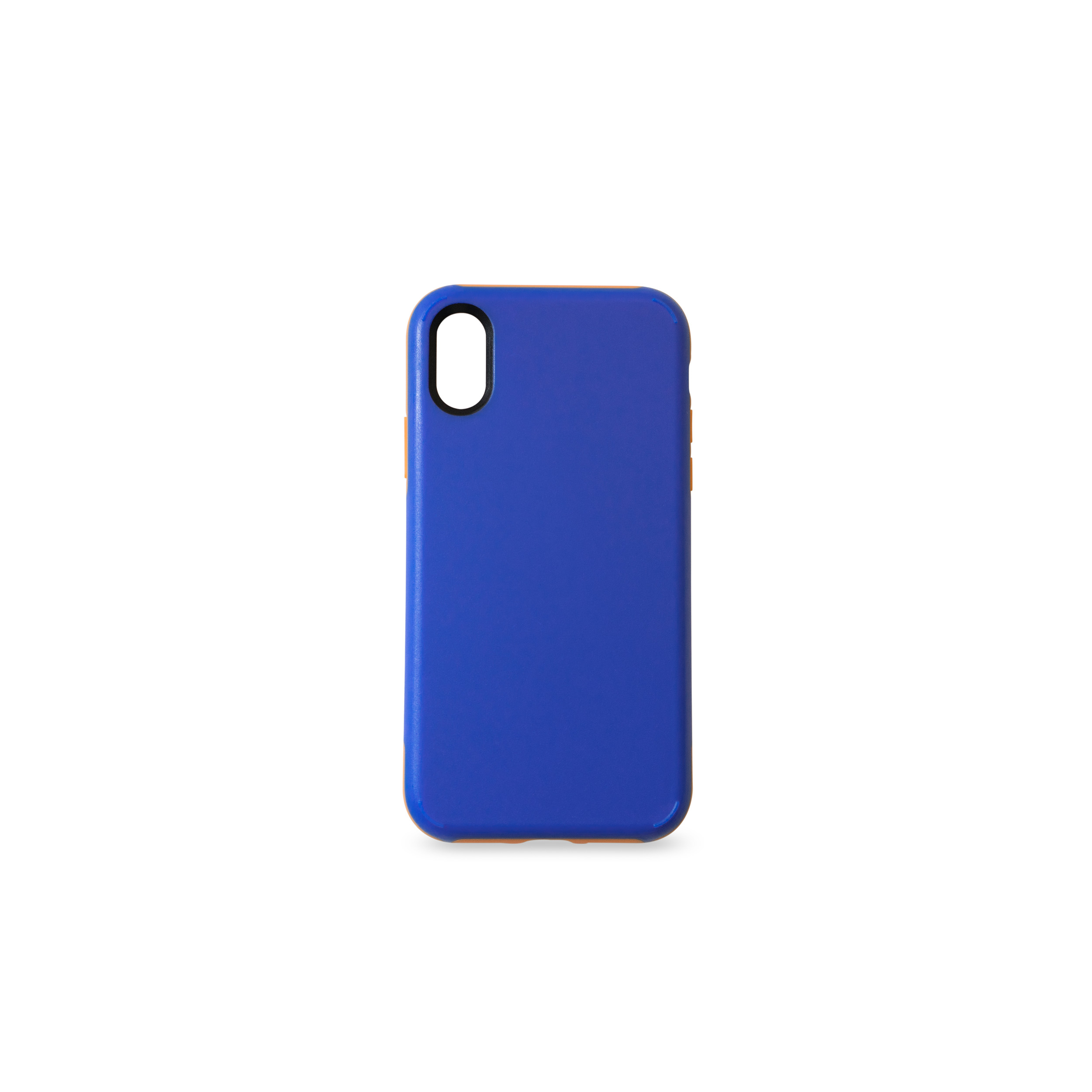 iPhone blue Cover, / Schutzhülle Full X X, Apple, Sporty iPhone für Blue/Orange, KMP orange vivid