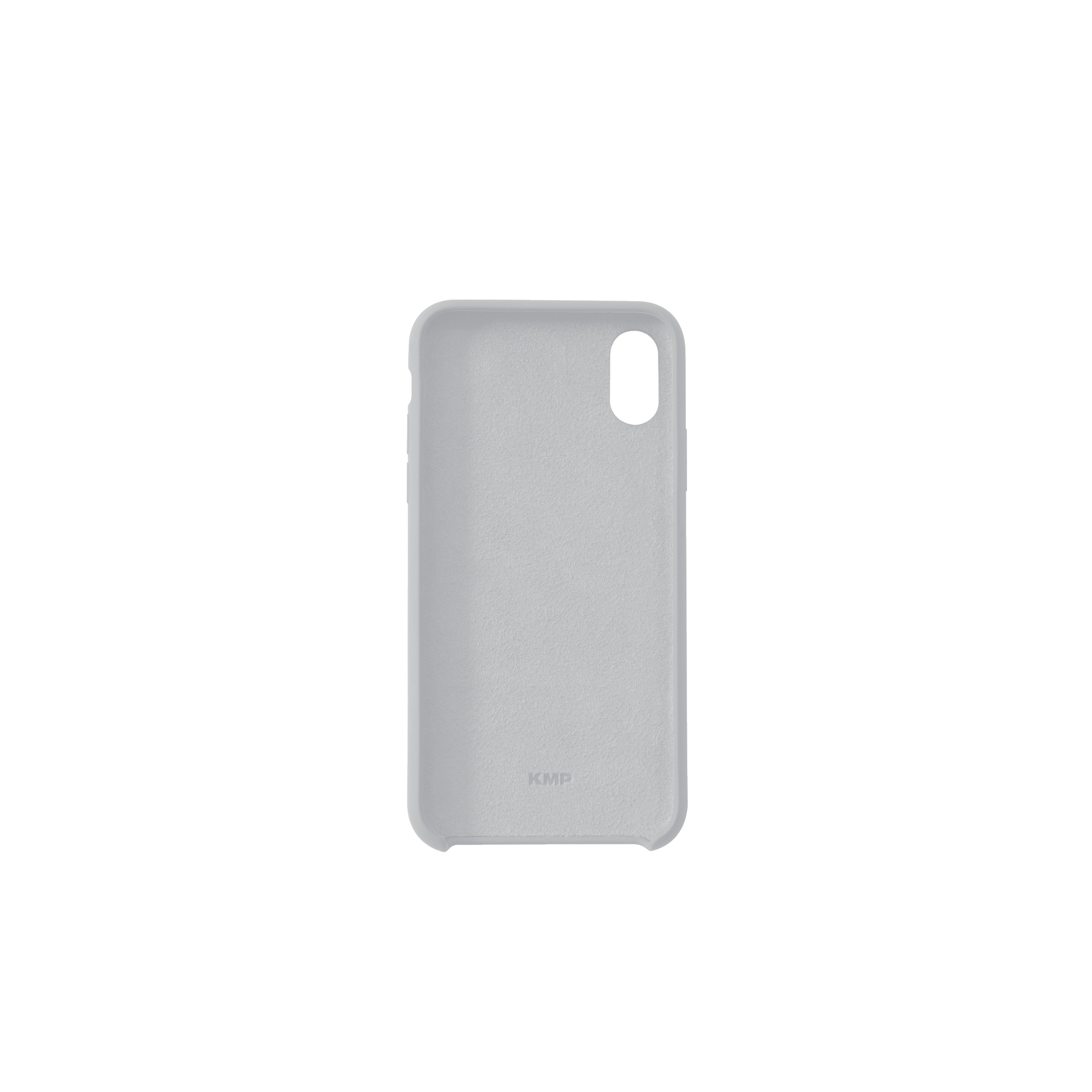 KMP Silikon Apple, iPhone business Schutzhülle iPhone Backcover, Business Gray, X für gray x,