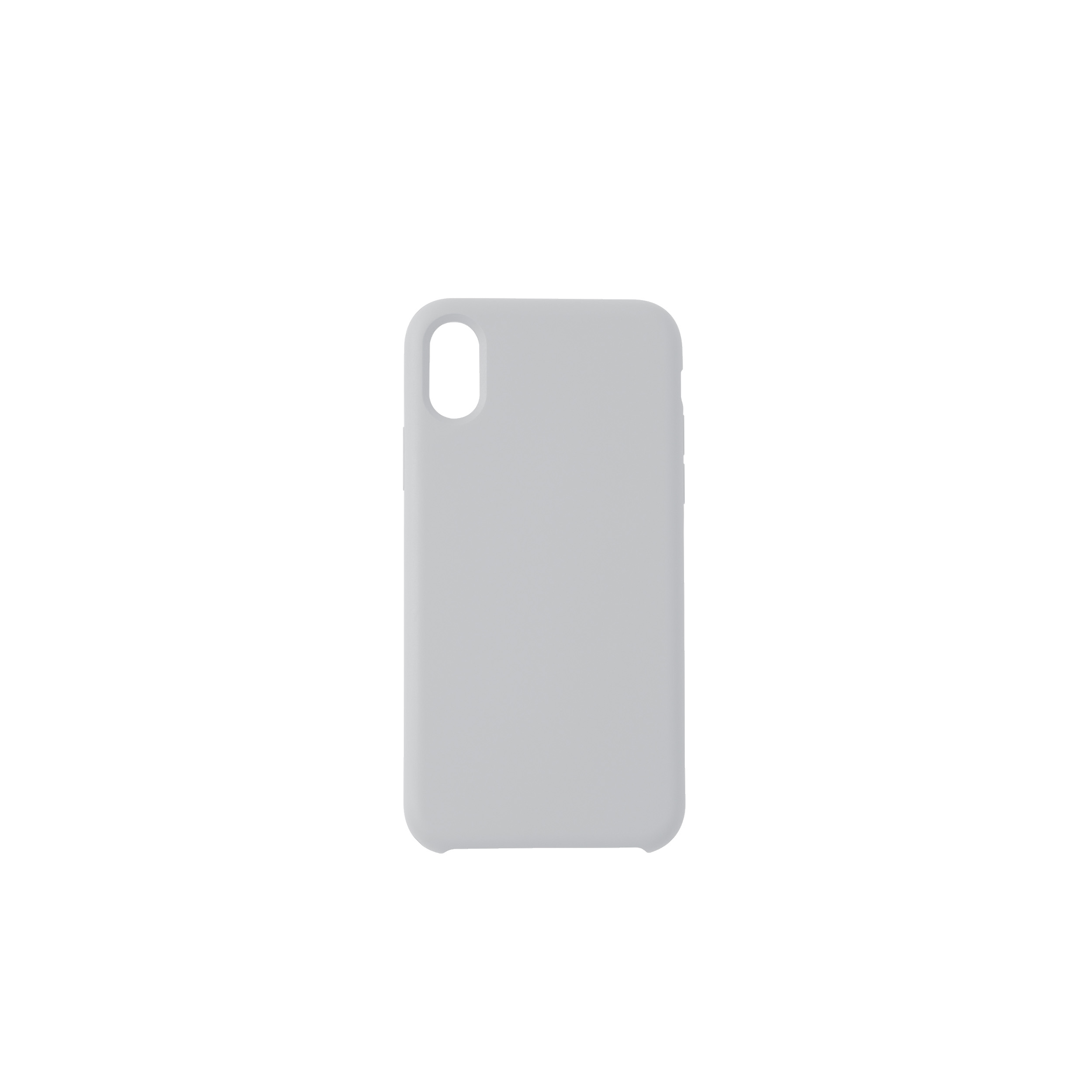 KMP Silikon Schutzhülle Backcover, X business gray für iPhone Gray, x, Apple, Business iPhone