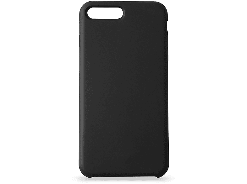 KMP Silikon Schutzhülle für iPhone iPhone Backcover, black Plus 8 Black, Plus, Apple, 8