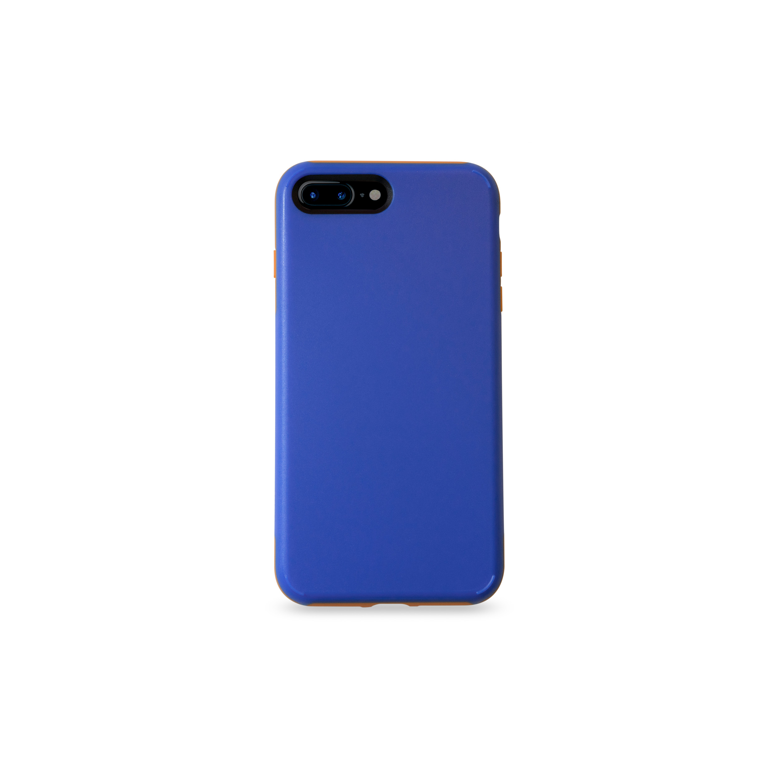 / vivid Sporty KMP Backcover, Schutzhülle Blue/Orange, für iPhone 8 blue 8 Apple, iPhone Plus, orange Plus