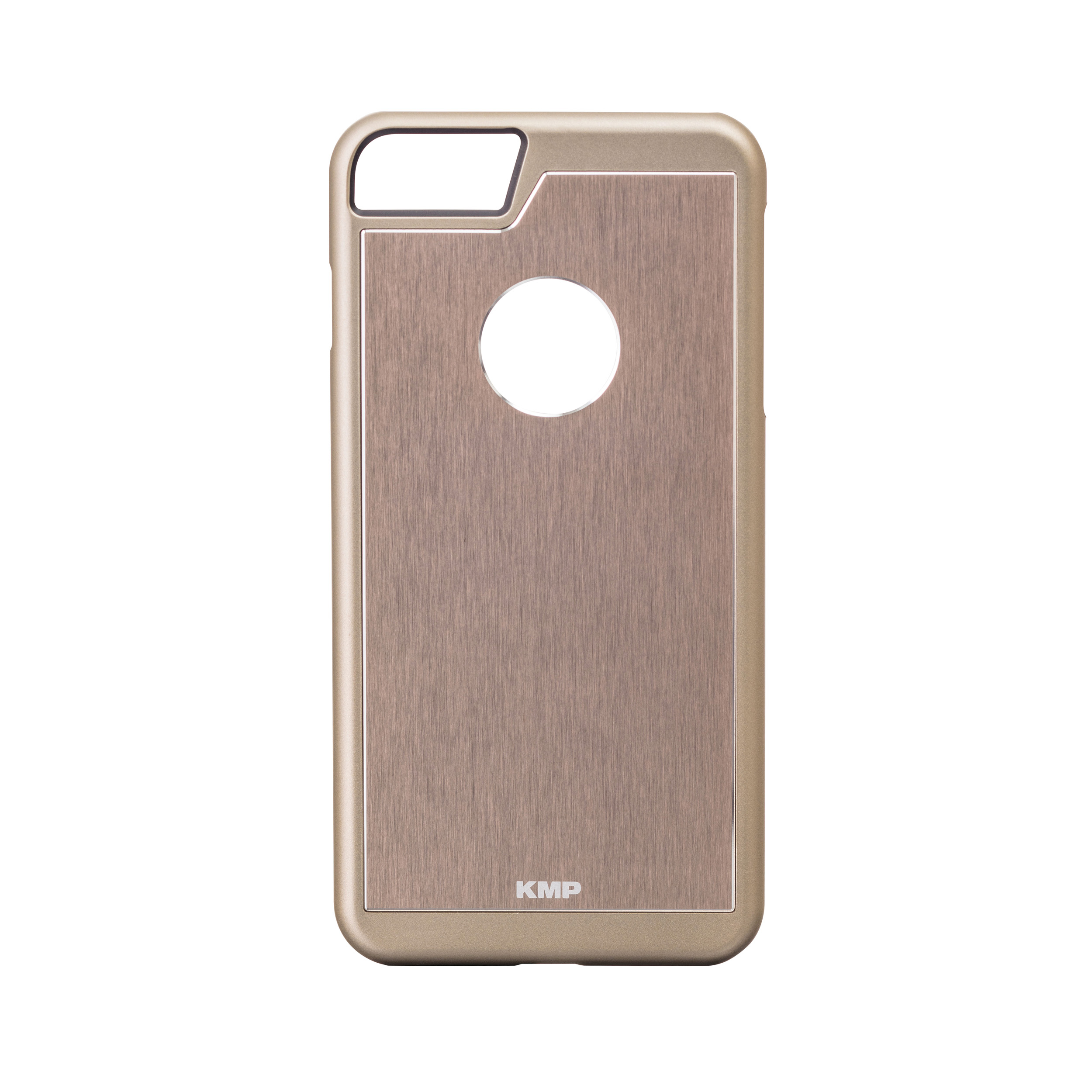 8, 7, SE3 iPhone Schutzhülle Gold, Backcover, KMP Apple, iPhone gold 7, SE2, 6, für SE2 (2022), 6, (2020), Aluminium SE3, 8,