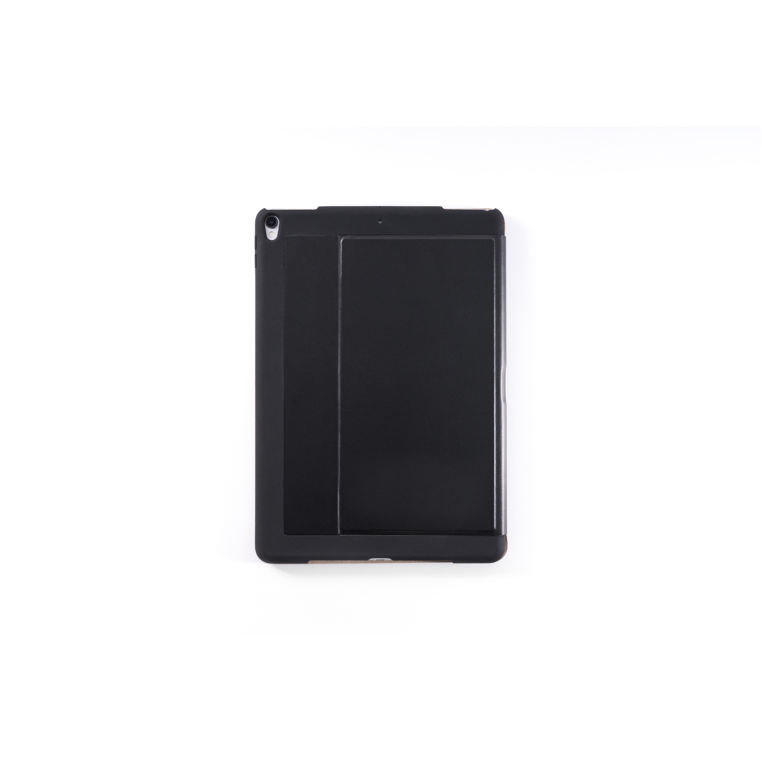 KMP Schutzhülle für Leder, Faux black PC+Silikon, PU, für case Air manhattan Black Mikrovelour, Cover Apple Full 10,5\