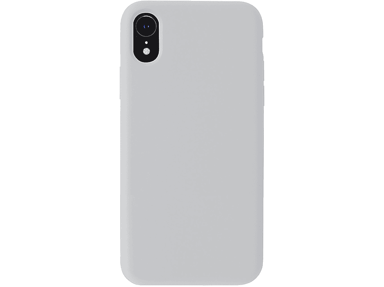 KMP Silikon Schutzhülle für iPhone XR Quiet Gray, Full Cover, Apple