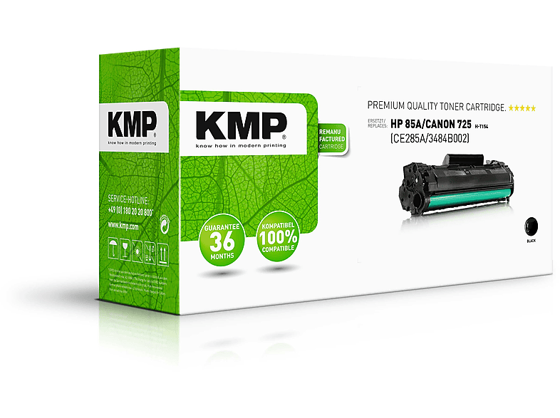 KMP Toner für HP Black Toner schwarz (CE285A) 85A (CE285A)