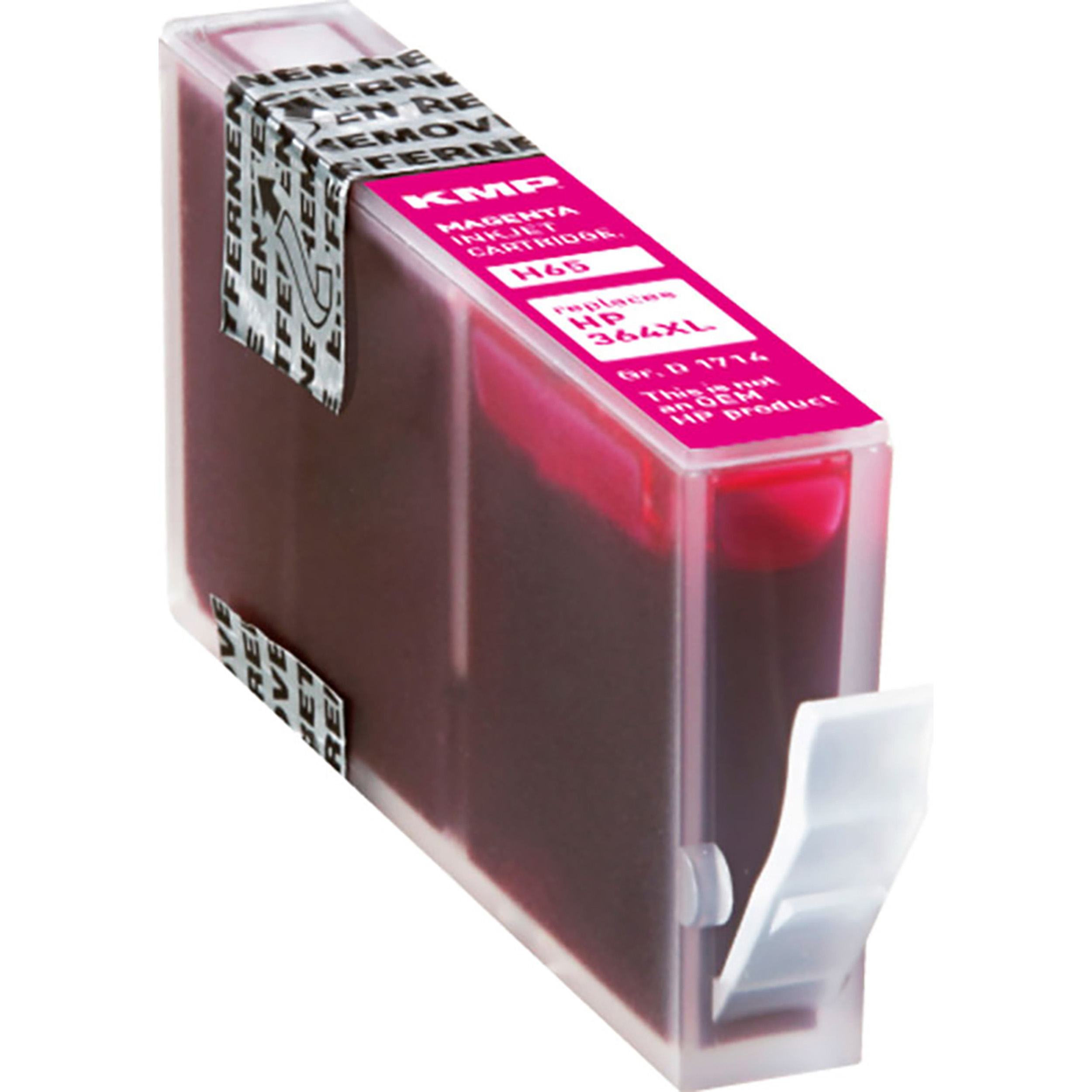 HP KMP Cartridge Tintenpatrone Ink für 364XL Magenta (CB324EE) (CB324EE) magenta