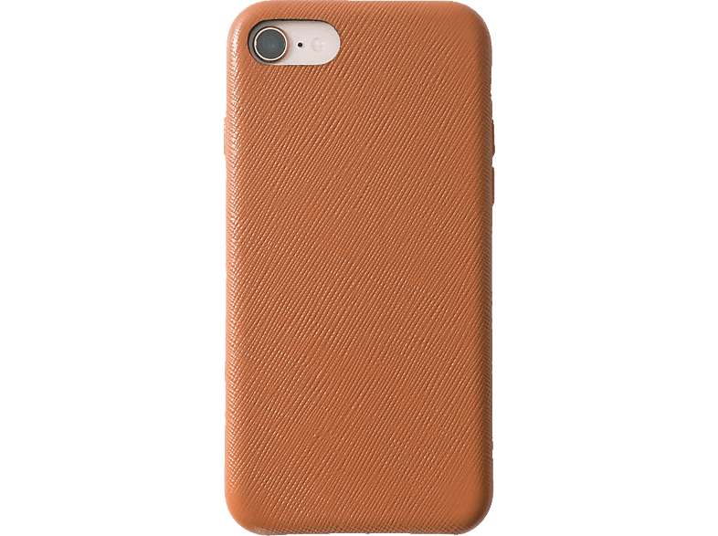 Cover, für SE3 iPhone Schutzhülle Echtleder 8, KMP brown Apple, SE2 Full SE2, 7, 6/7/8, iPhone 6, Brown, iPhone SE3, (2022), (2020),