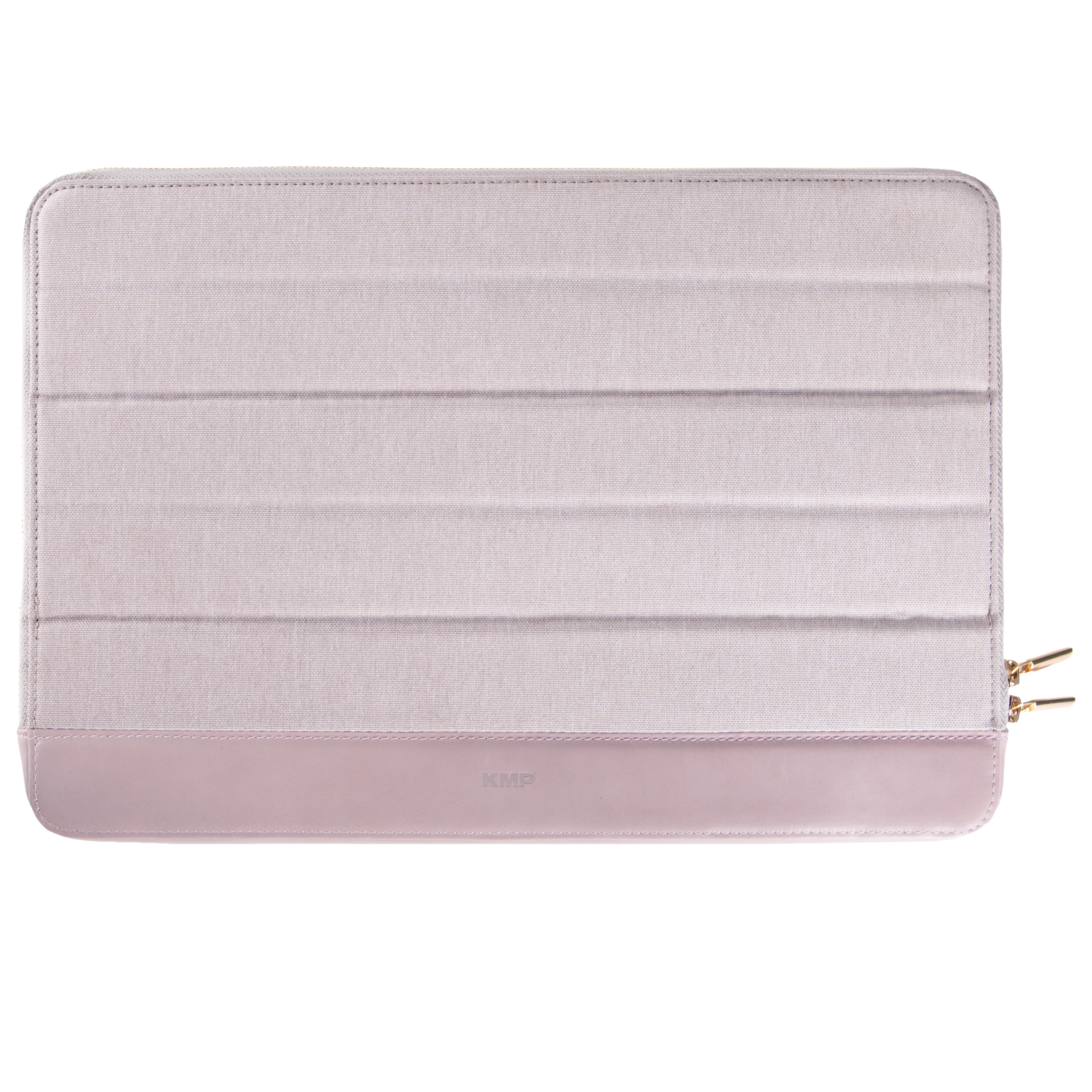 KMP Sleeve Textil, 13 / gray Sleeve MacBook Sleeve Notebook pink Apple für Gray/Pink Echtleder, für Air