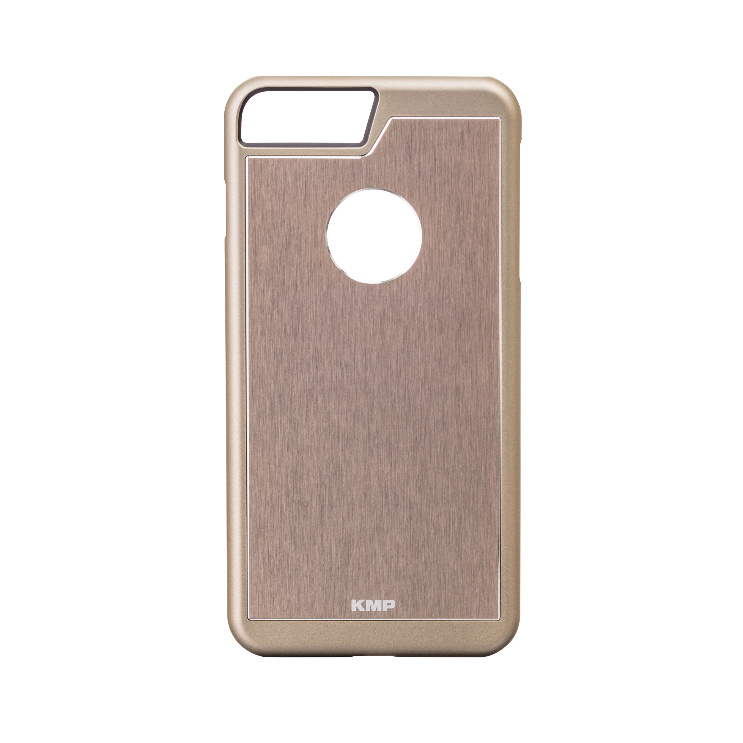 KMP Schutzhülle für iPhone gold Gold, 7 Plus Backcover, iPhone Apple, Plus, 7