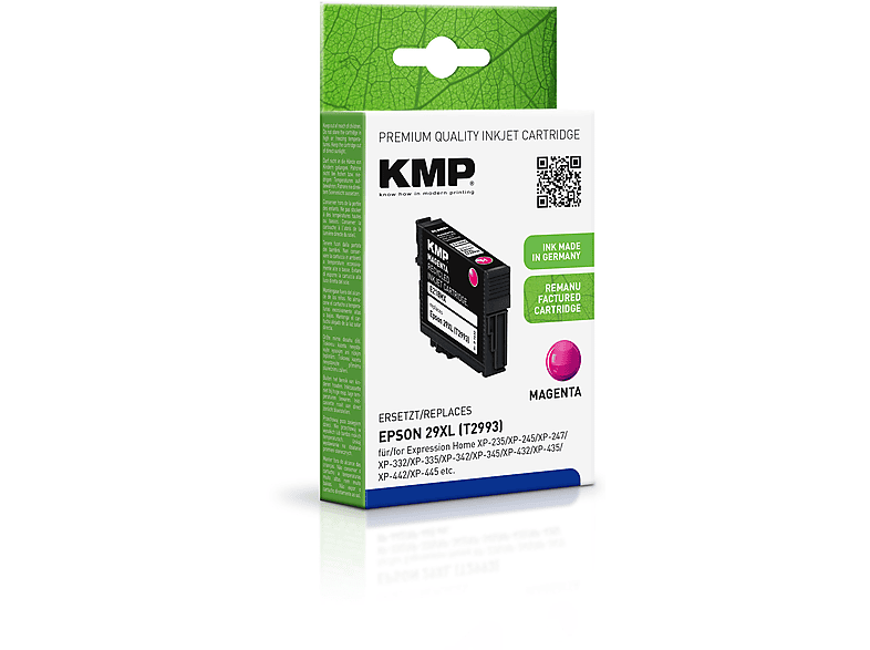 KMP Tintenpatrone für Epson 29XL Cartridge Ink Magenta magenta (C13T29934010) (C13T29934010)