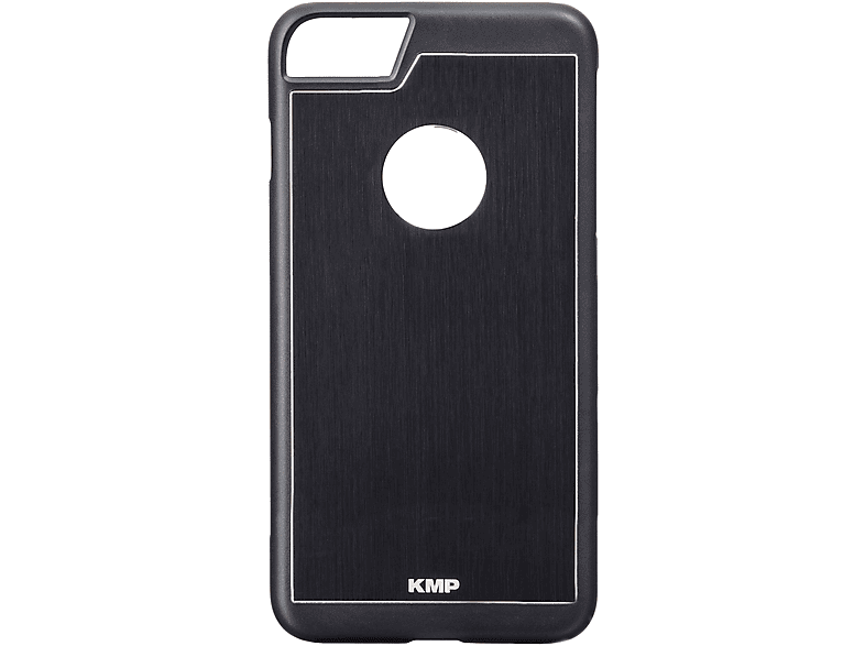 KMP Schutzhülle iPhone SE2, für SE2, iPhone 6, 8, black Black, Aluminium 7, Apple, SE3, 7, SE3, 8, 6, Backcover,