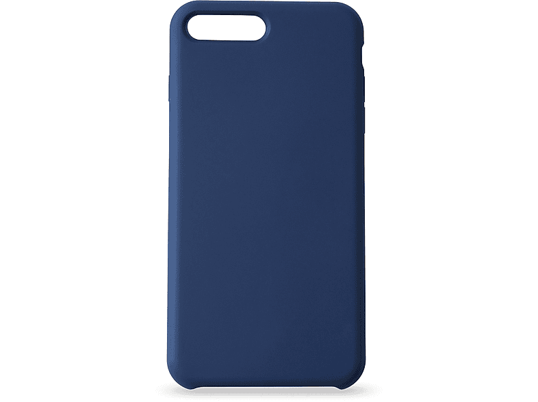 KMP Silikon Schutzhülle für iPhone IPhone 8 Plus Midnight Blue, midnight Plus, Backcover, 8 blue Apple