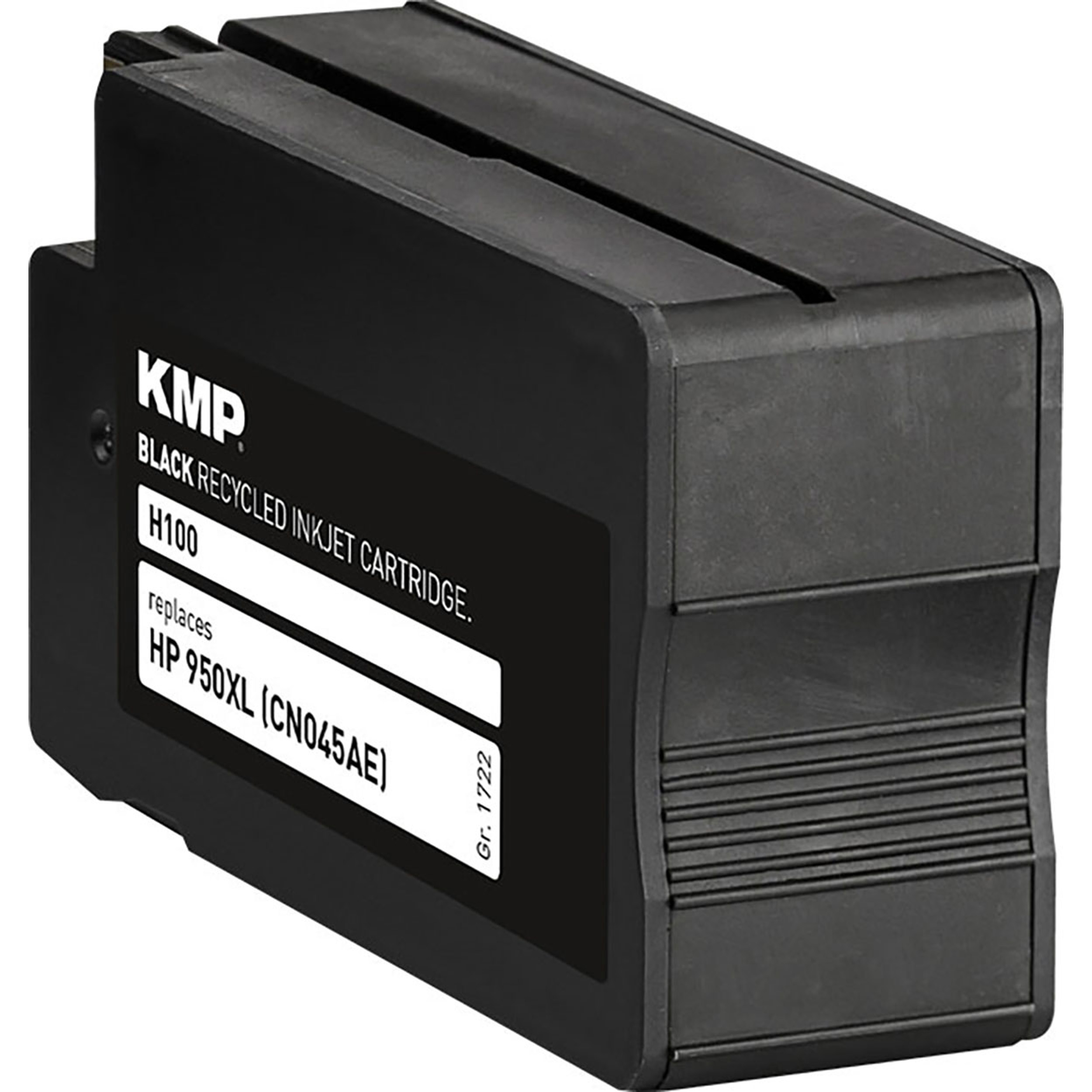 Tintenpatrone 950XL für Cartridge KMP Black black HP (CN045AE) (CN045AE) Ink