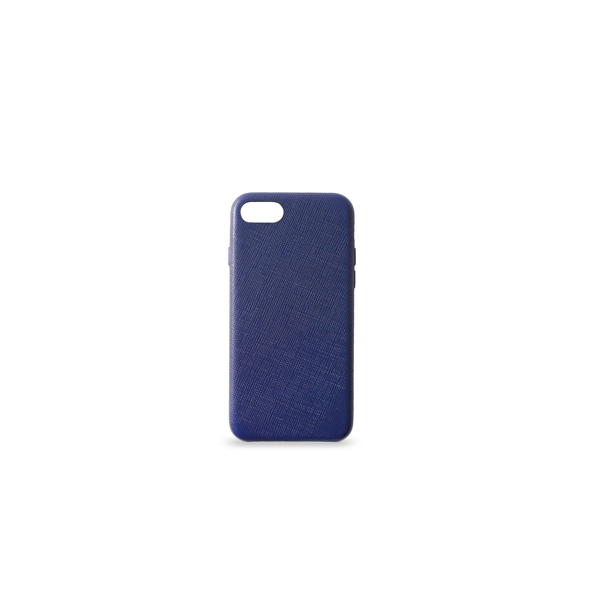 8, 6/7/8, 7, SE3 iPhone KMP blue Echtleder Backcover, (2020), SE2 SE3, Schutzhülle für iPhone Apple, SE2, (2022), iPhone Blue, 6,