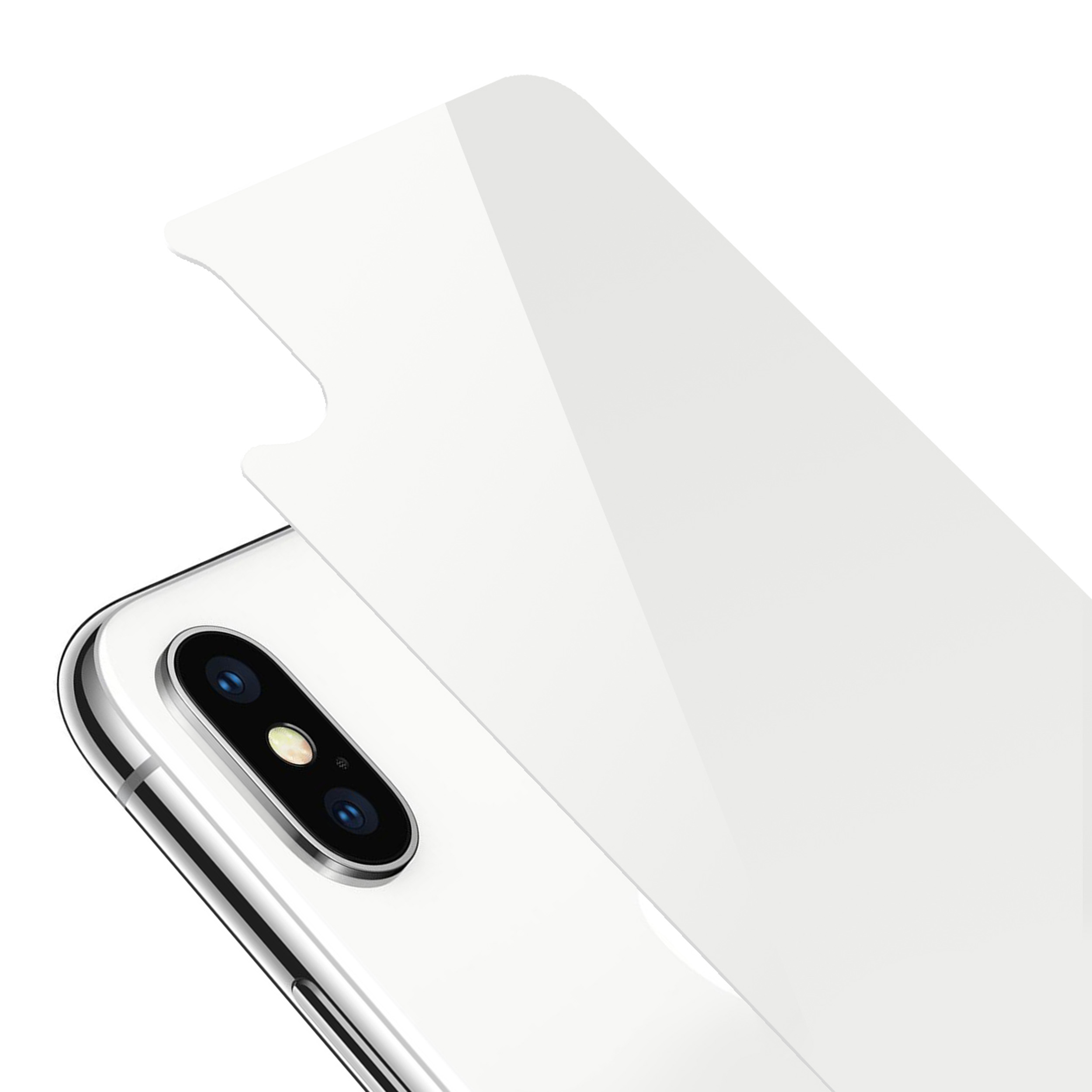 iPhone X, pro Apple Protective KMP XS, XS, glass(für Hartglas Rückseitenschutz X, für iPhone Pro) 11 Silver 11