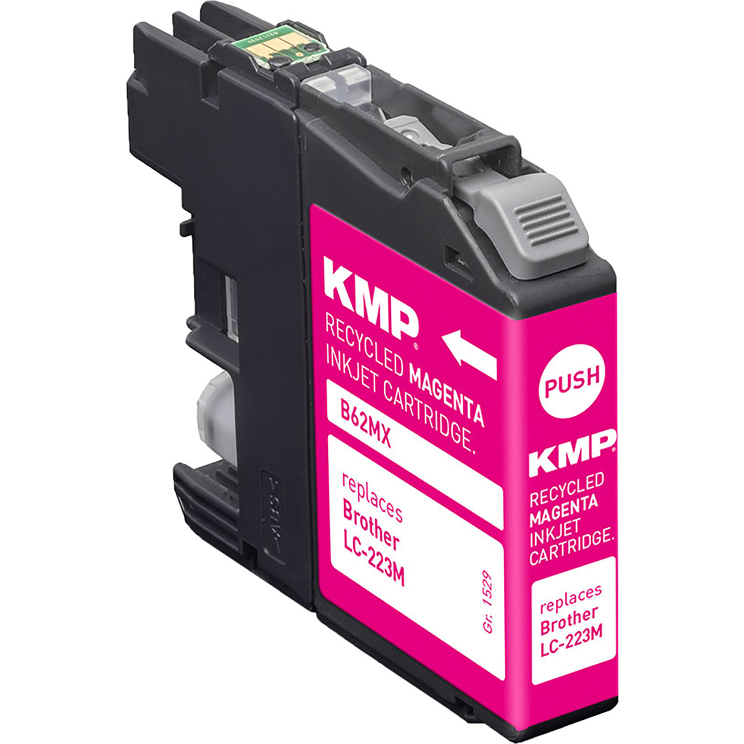 KMP Tintenpatrone für Brother LC223M Ink Magenta Cartridge (LC223M) Magenta