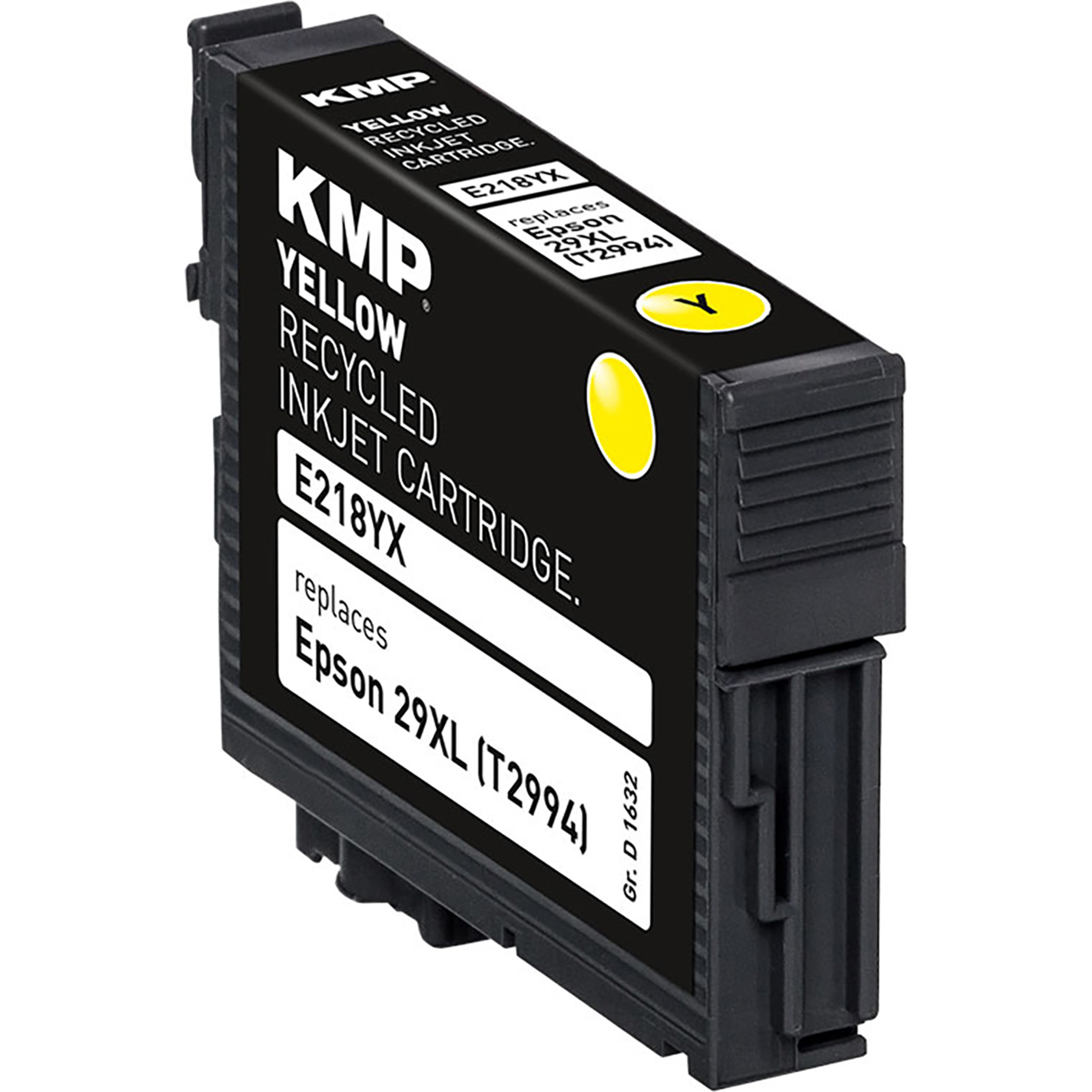 KMP Tintenpatrone 29XL Cartridge Ink für Epson Yellow (C13T29944010) yellow (C13T29944010)
