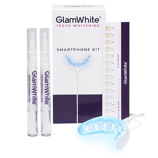 Kit de blanqueamiento dental - GLAMWHITE Smartphone Kit, Blanco