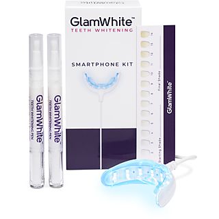 Kit de blanqueamiento dental - GLAMWHITE Smartphone Kit, Blanco